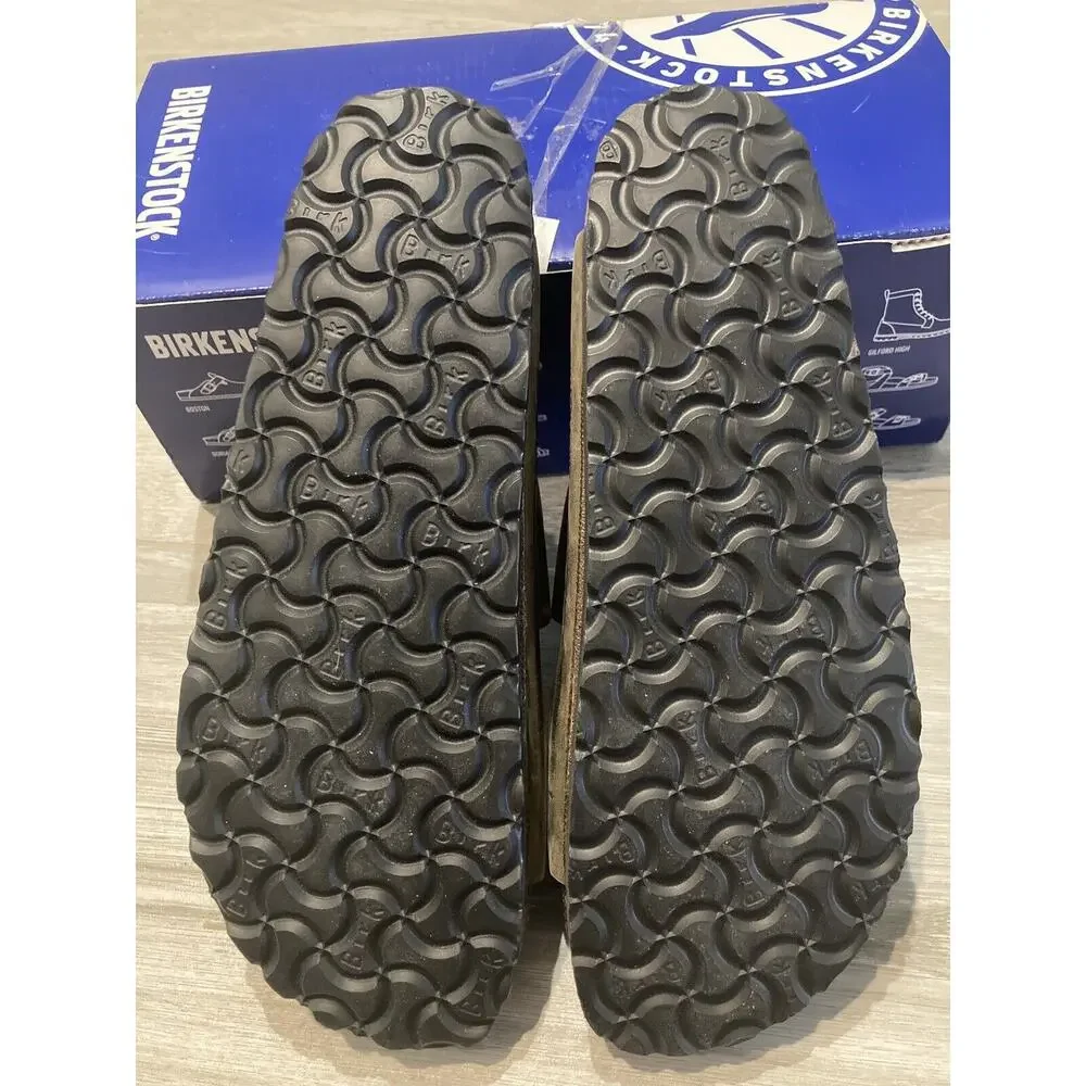 Birkenstock Arizona Leather Sandal Khaki Brown 1019377 Women UK 40 US 9 Narrow - Picture 7 of 16